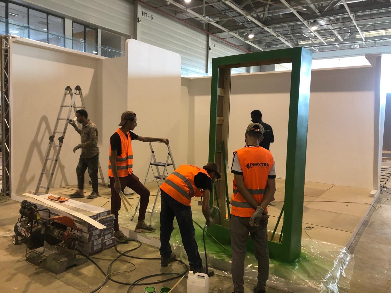 Arrière-plan stand premium SIEL Rabat 2026